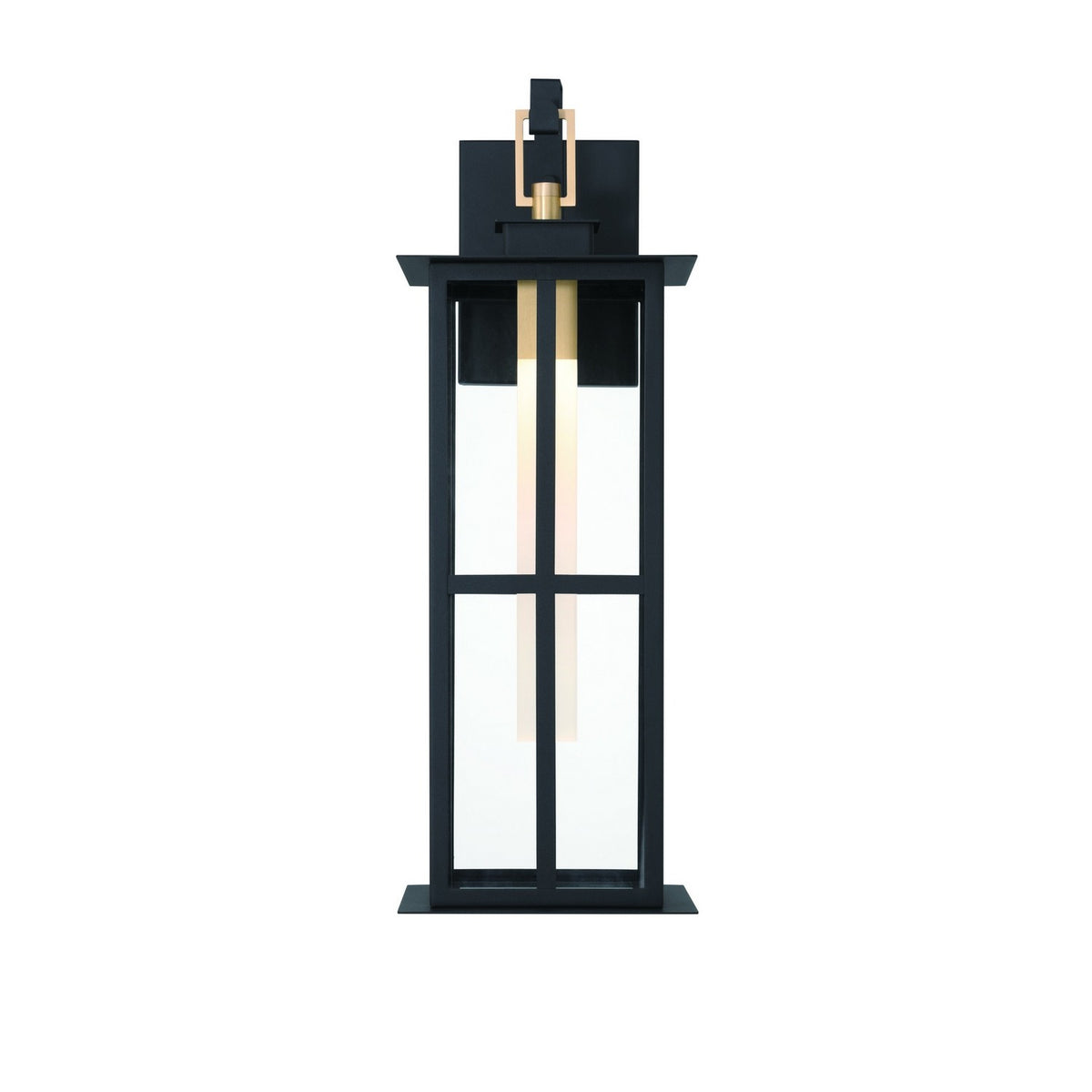 Greyson LED Wall Sconce in Brass-Black Mix