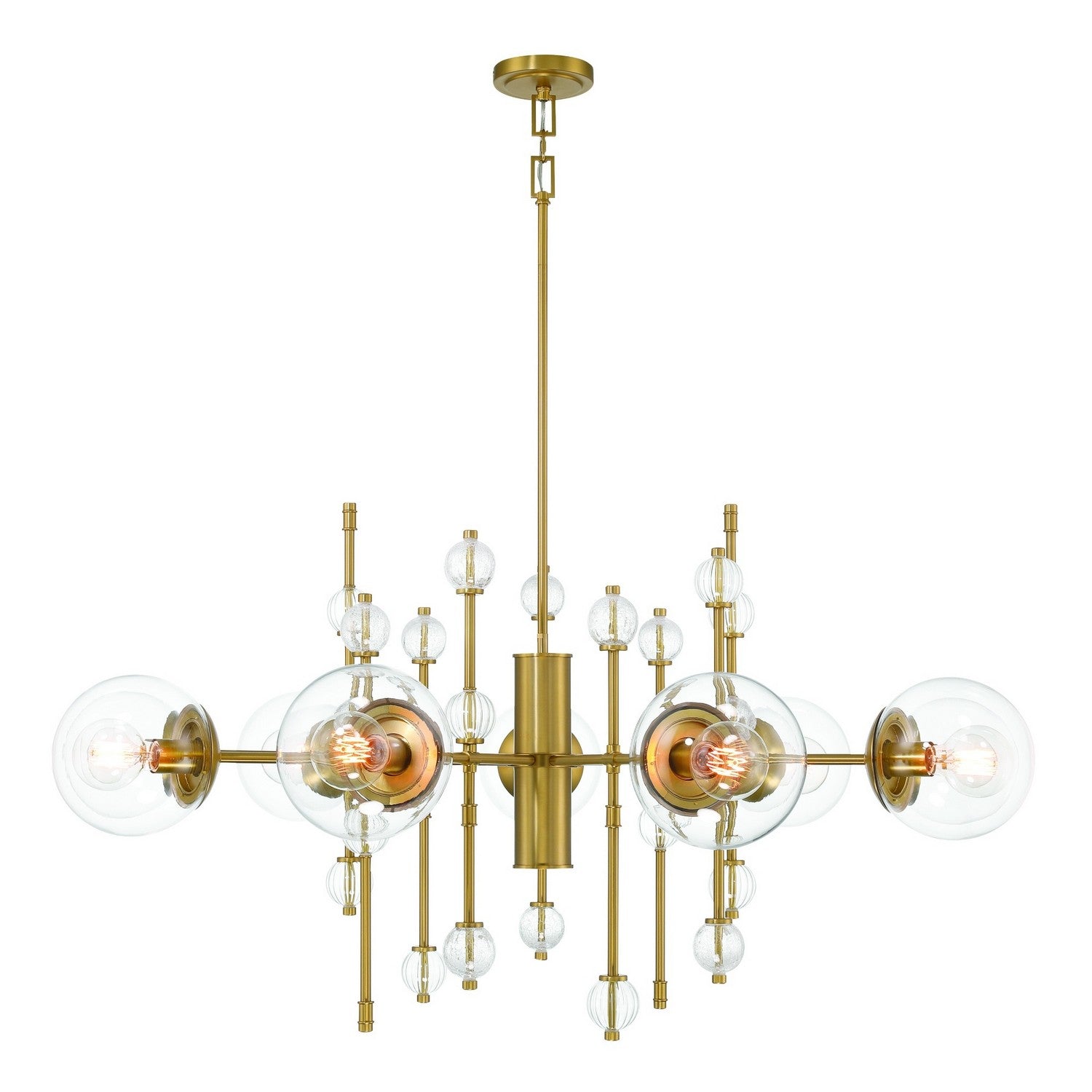 TRAITON -CHD-9LT-48IN-GD-CL in Gold