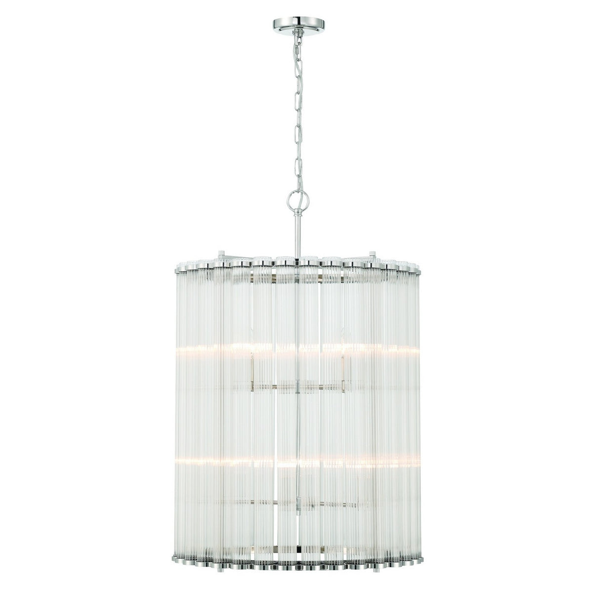 Glasbury Eight Light Chandelier