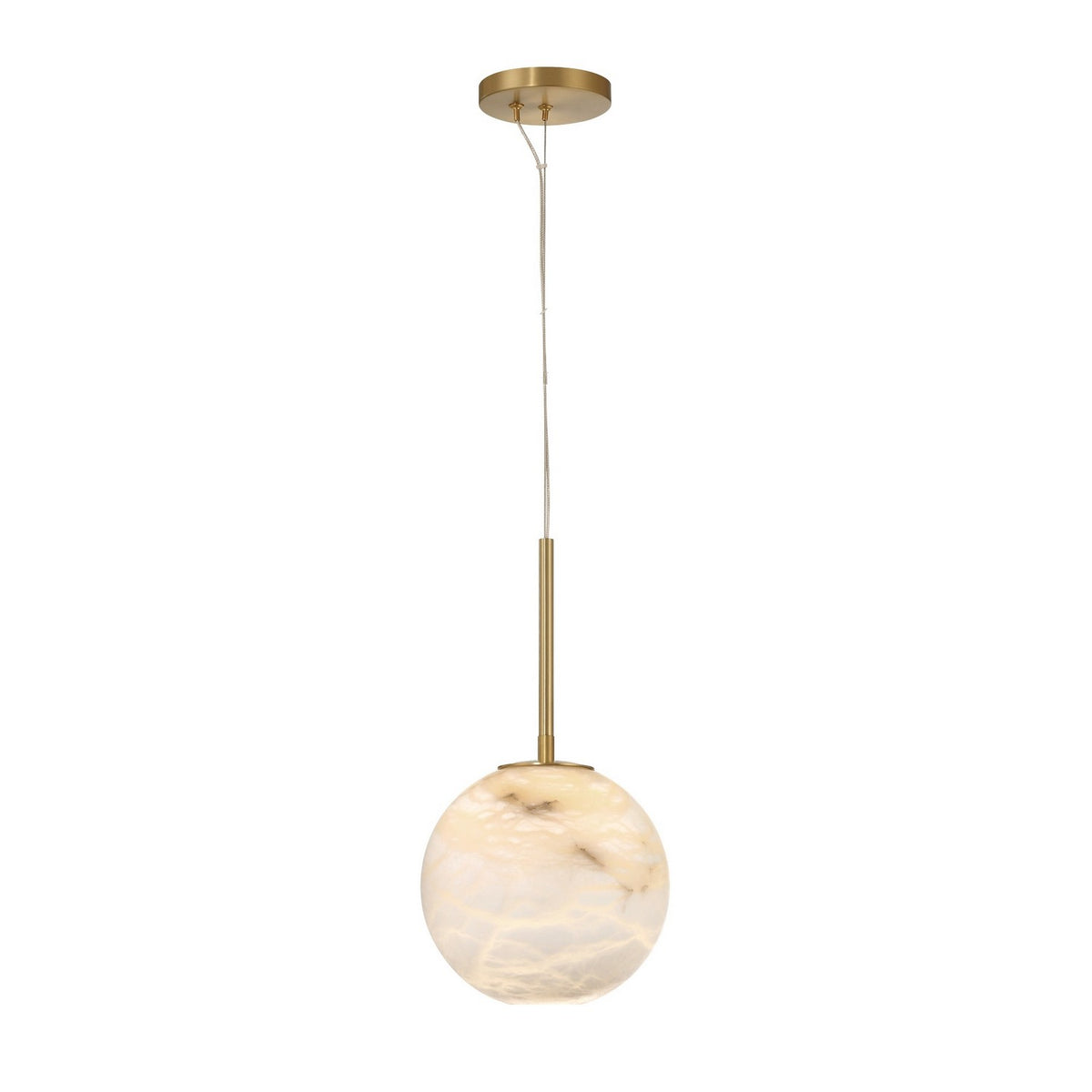 Kepler LED Pendant in Gold