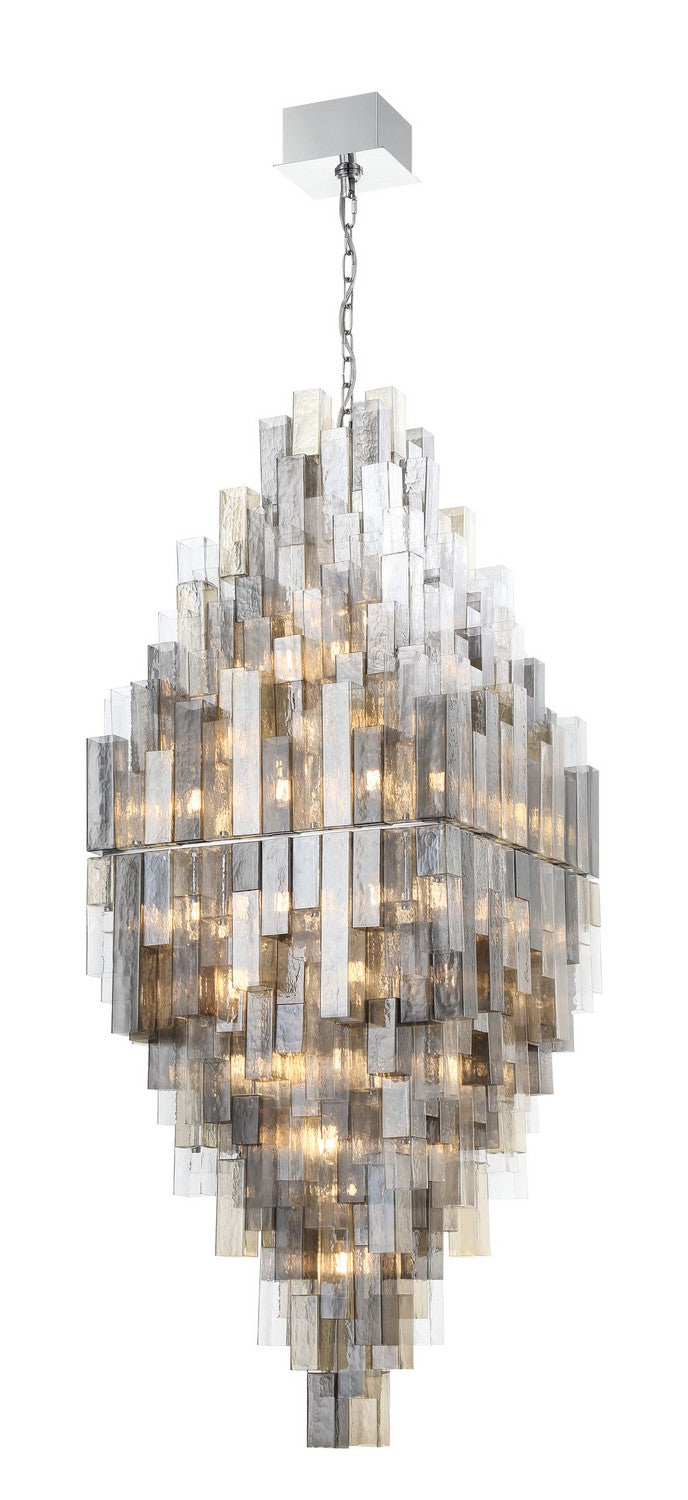 Altesa 68 Light Chandelier in Chrome