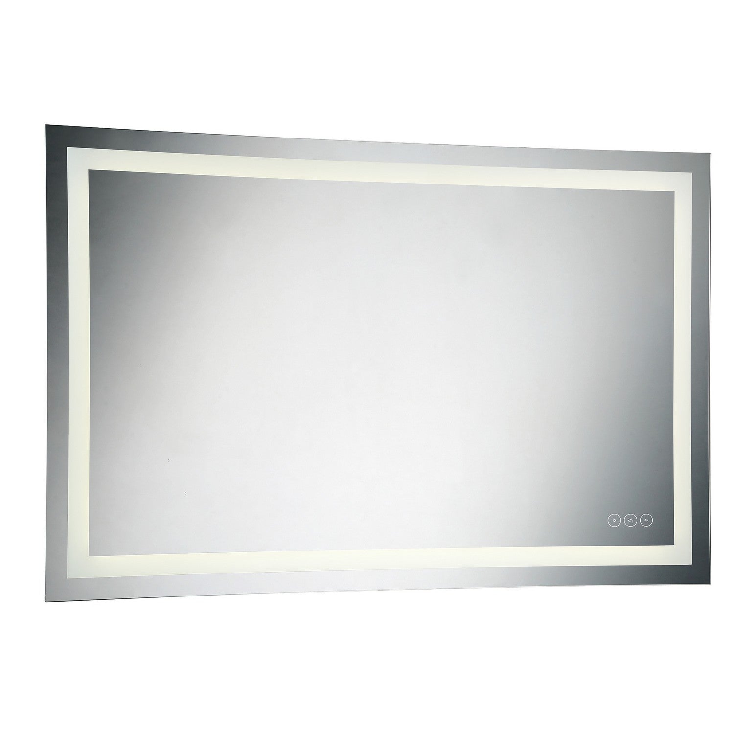 ASPEN -MR-36INX55IN-SL-LED in Silver