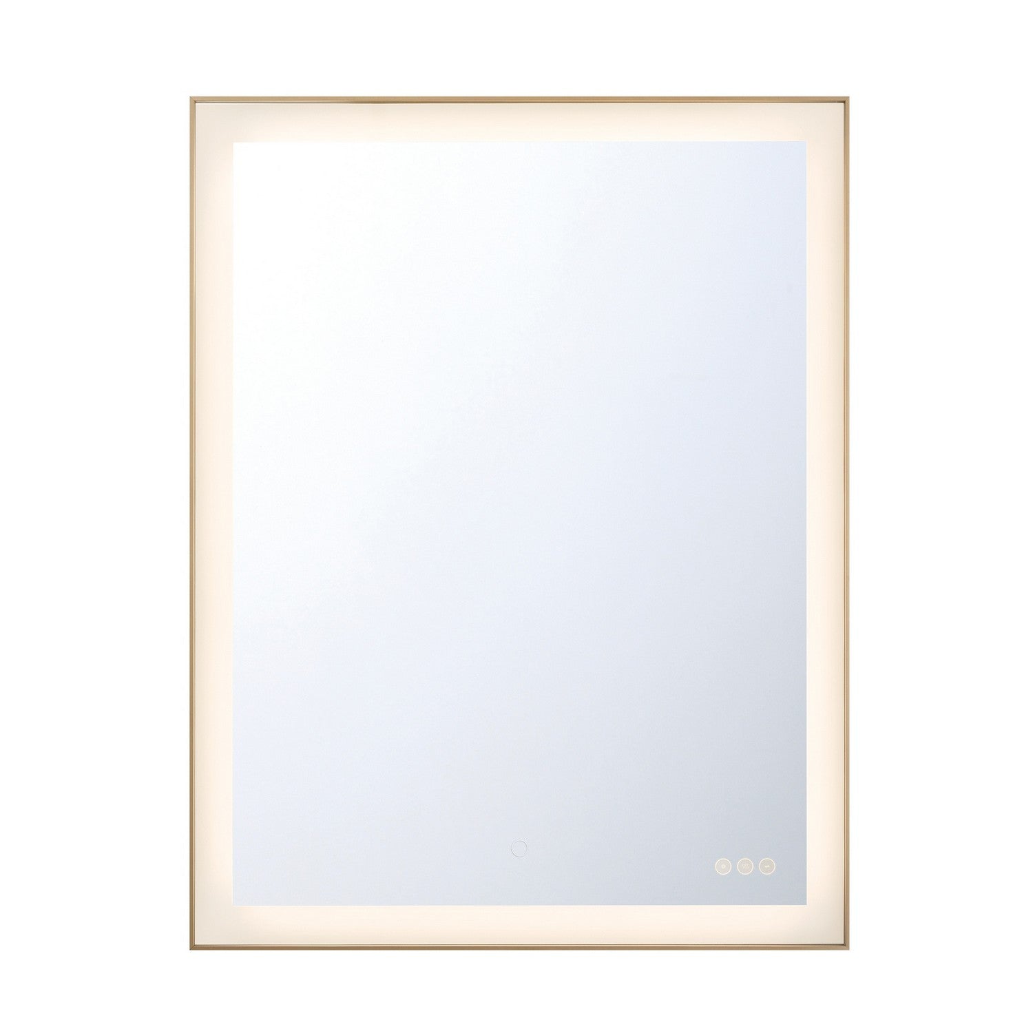 LENORA -MR-28INX36IN-GD-LED in Gold
