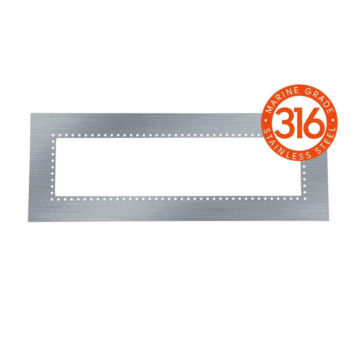 Flush Mount Kit Flush Mount Kit in Stainless Steel