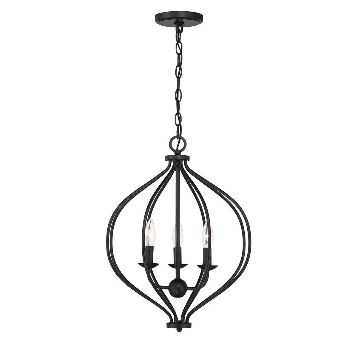 Orchid Three Light Pendant