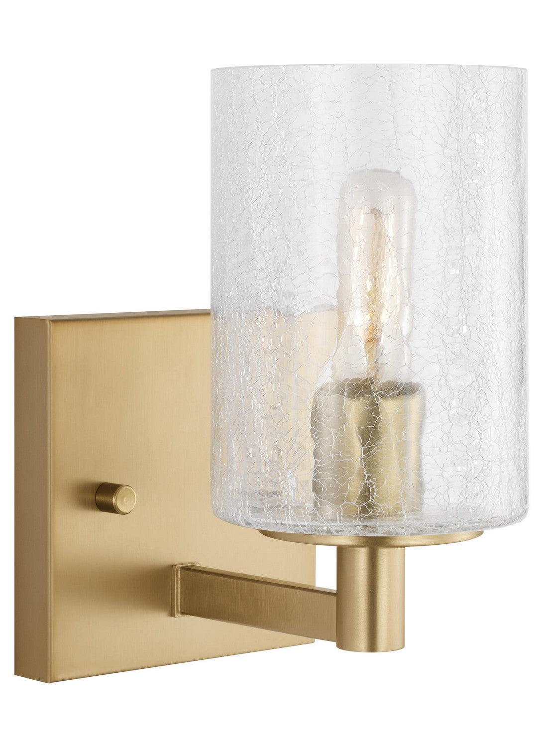 Parker One Light Wall / Bath Sconce in Satin Brass
