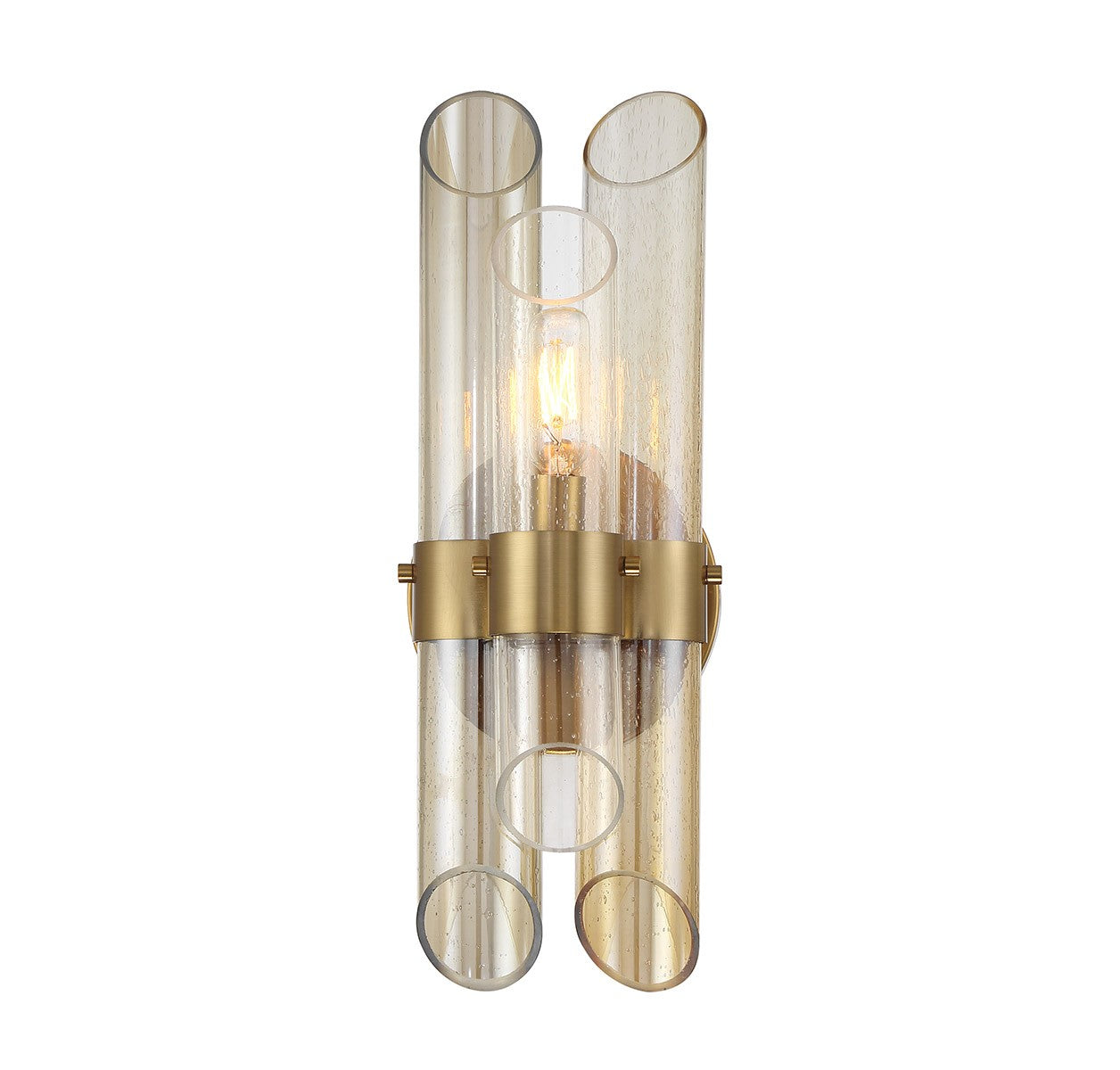 Biltmore One Light Wall Sconce in Warm Brass