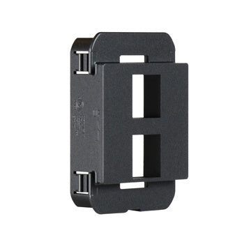 Cadre 2 ports en graphite