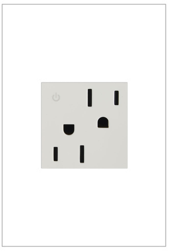 adorne 15A Tamper-Resistant Dual-Controlled Outlet