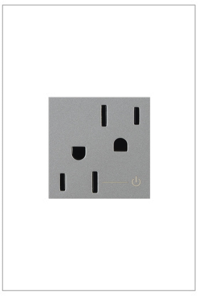 Adorne 15A Tamper-Resistant Half-Controlled Outlet