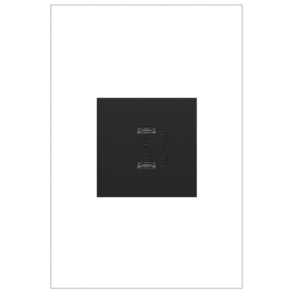 Ultra-Fast Plus Power Delivery USB Type-C/C Outlet Module