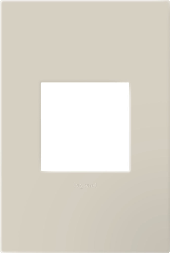 One-Gang-Plus Screwless Wall Plate with Microban