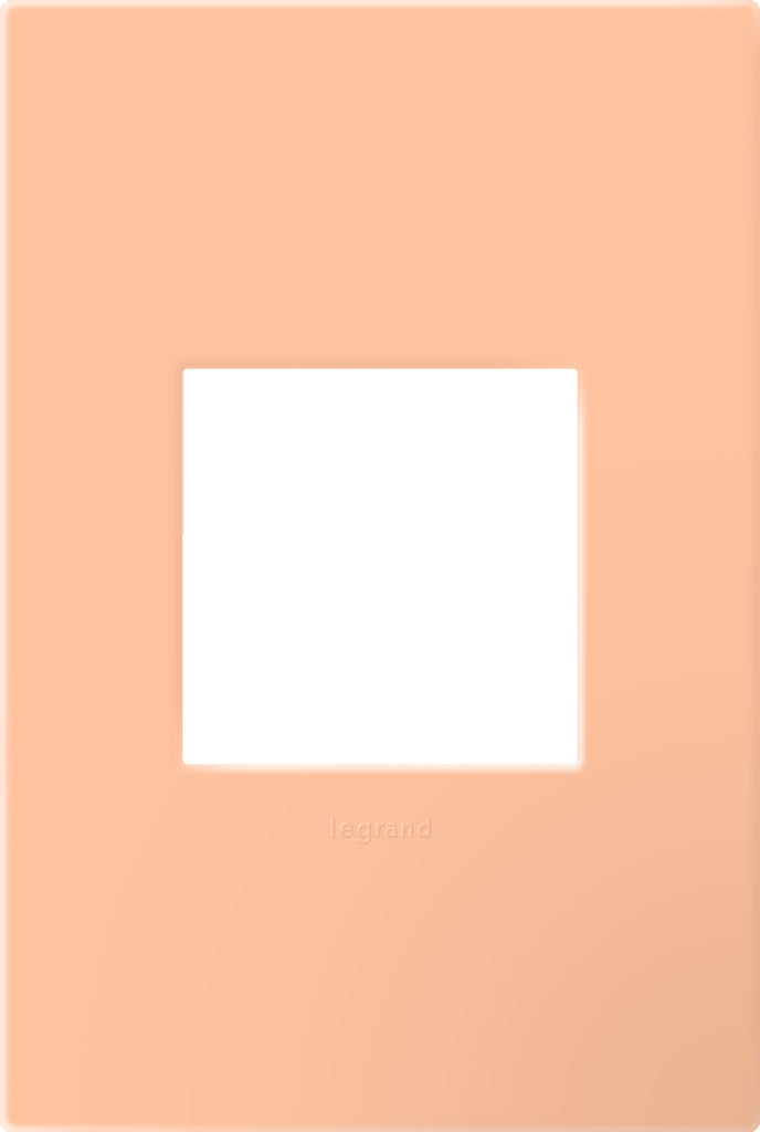 One-Gang-Plus Screwless Wall Plate with Microban
