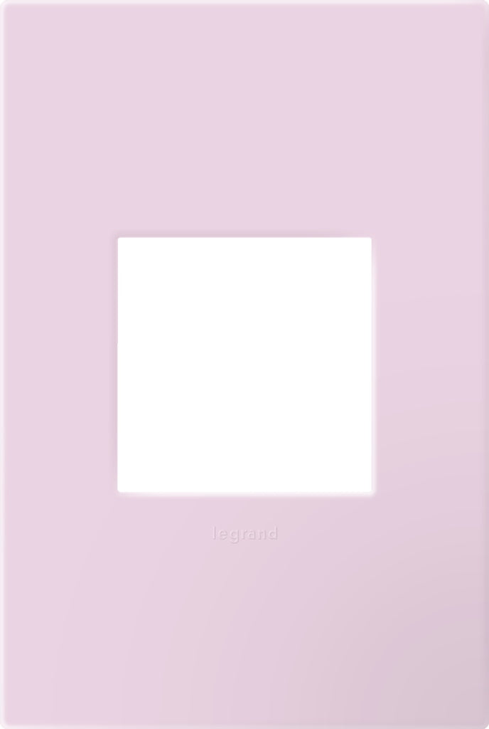 One-Gang-Plus Screwless Wall Plate with Microban
