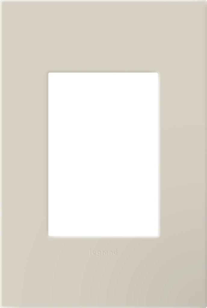 One-Gang Screwless Wall Plate with Microban