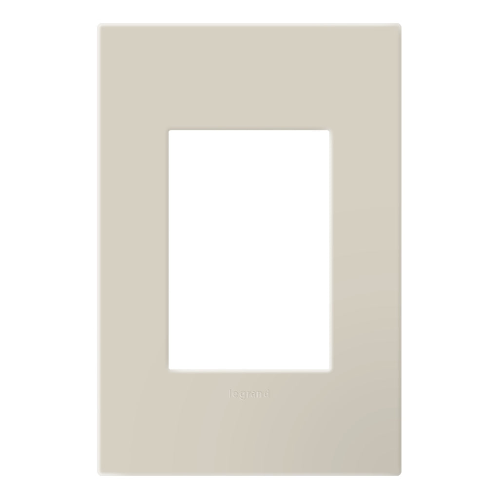 One-Gang Screwless Wall Plate with Microban
