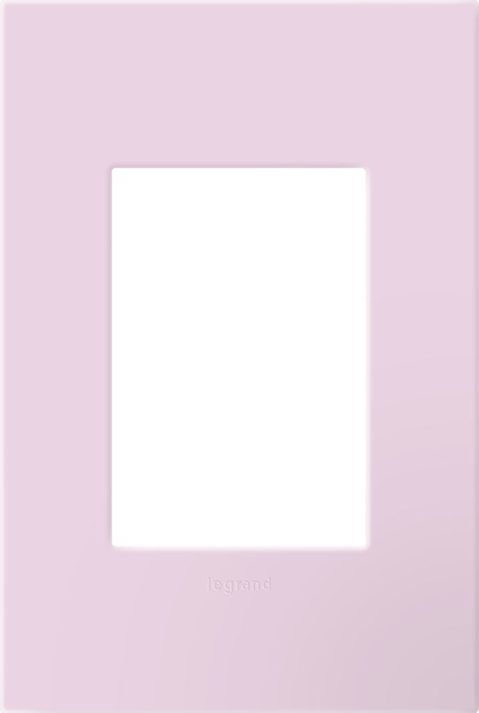 One-Gang Screwless Wall Plate with Microban
