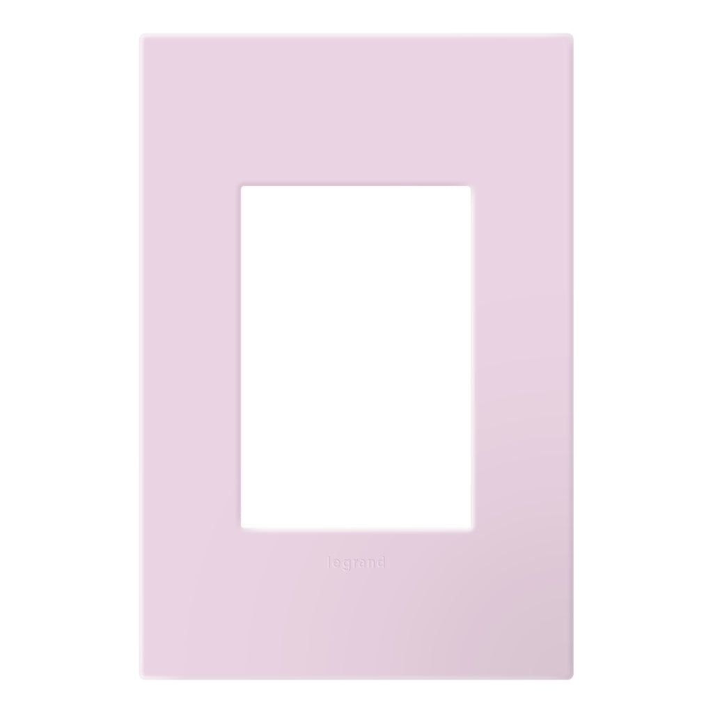 One-Gang Screwless Wall Plate with Microban