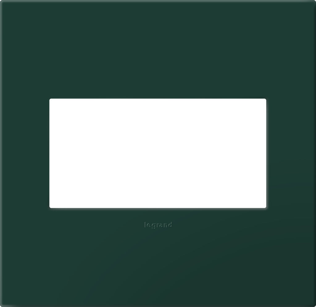 Two-Gang Screwless Wall Plate with Microban