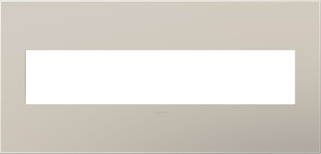 Adorne Five-Gang Screwless Wall Plate