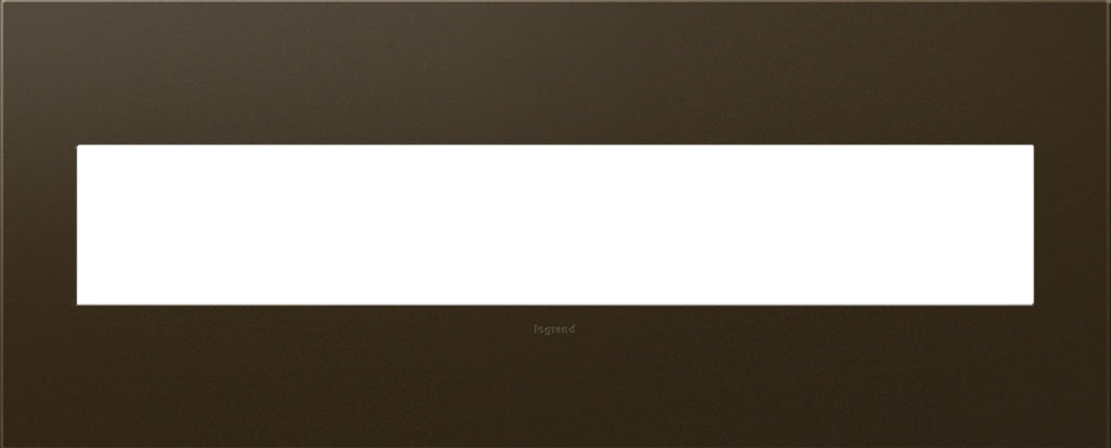 Adorne Six-Gang Screwless Wall Plate