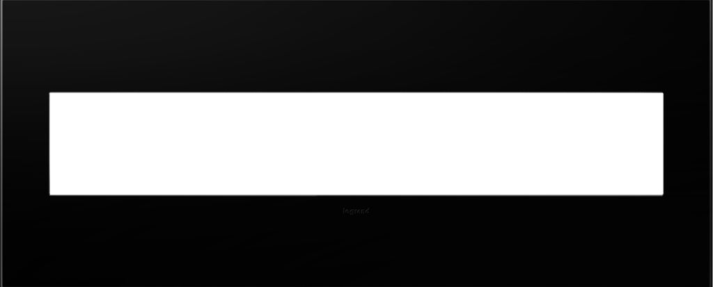 adorne Six-Gang Screwless Wall Plate