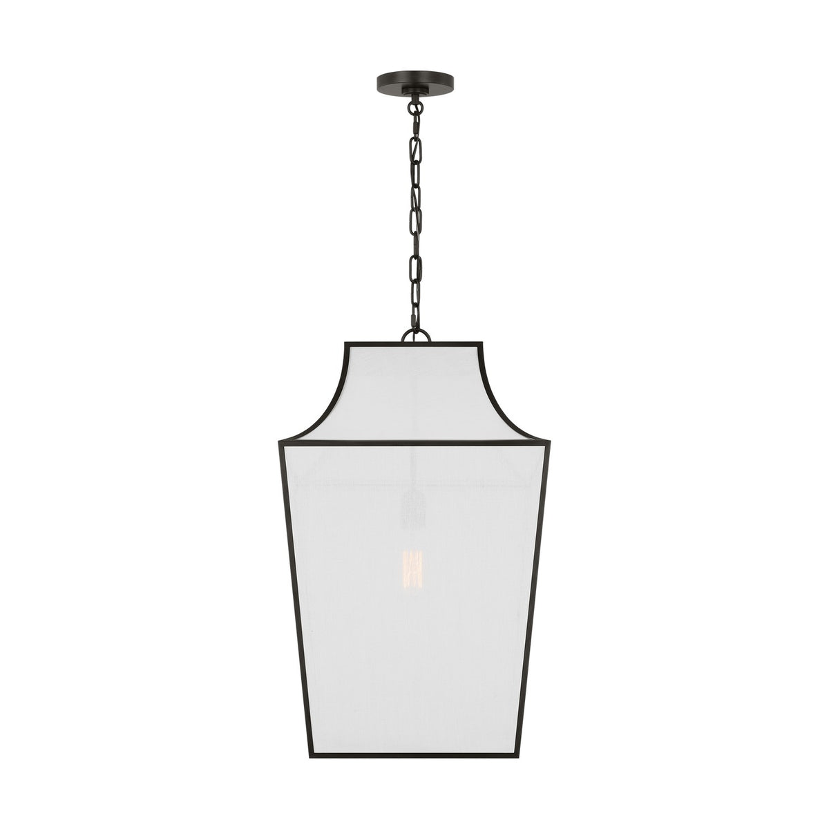 Suspension Arnio à une lumière en fer vieilli