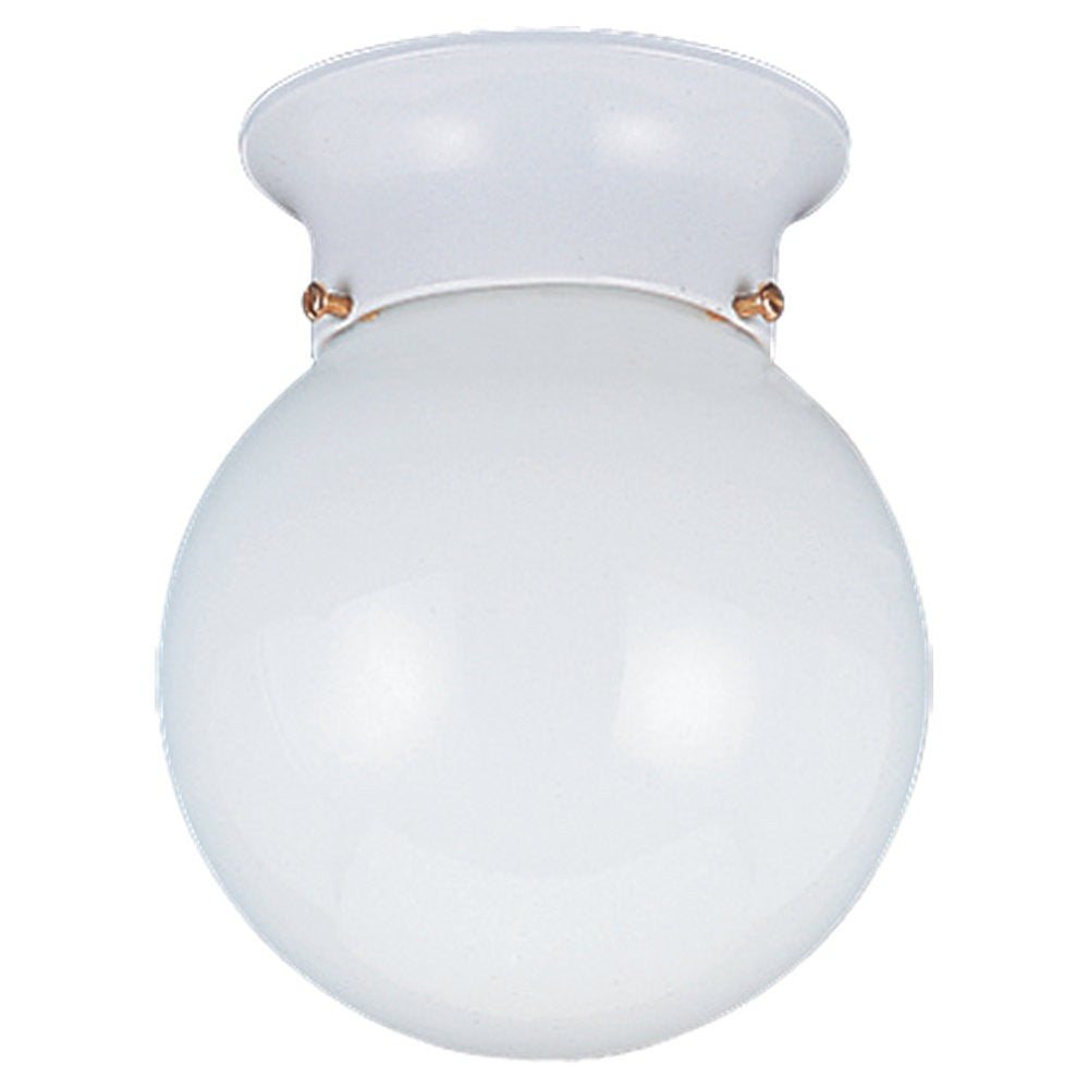 Tomkin One Light Flush Mount in White