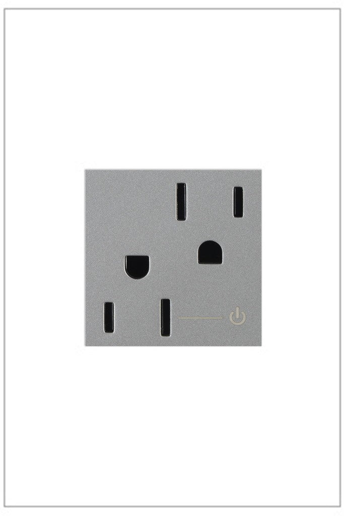 Adorne 15A Tamper-Resistant Half-Controlled Outlet