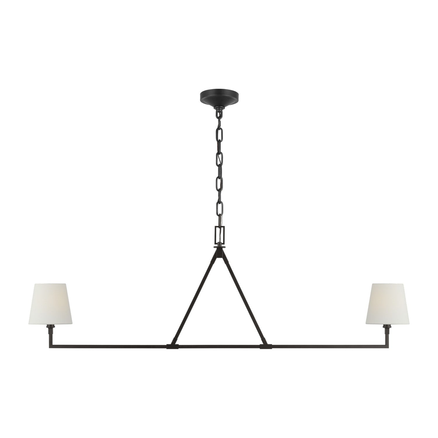 Perth Two Light Linear Chandelier