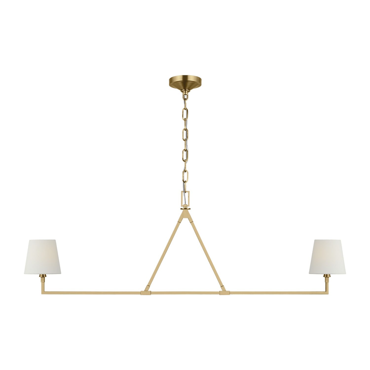 Perth Two Light Linear Chandelier
