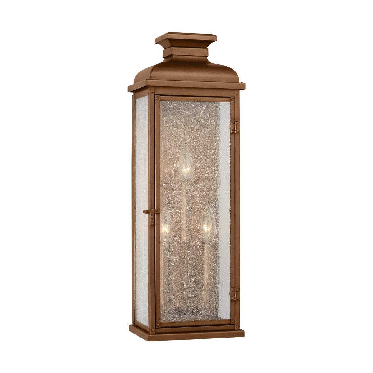 Pediment Three Light Lantern