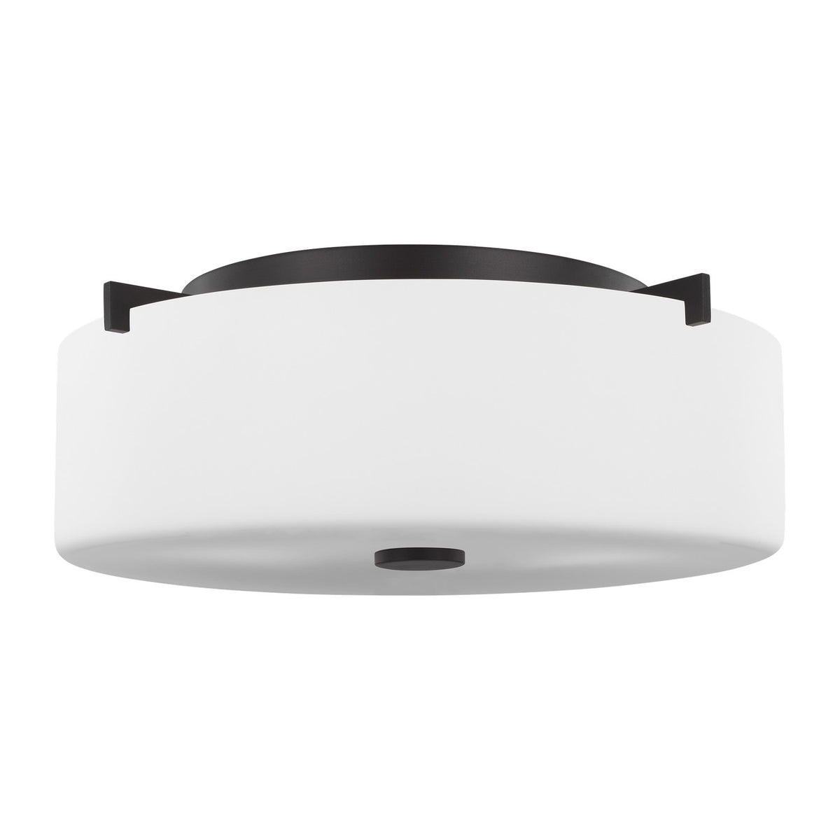 Sunset Drive Two Light Flush Mount in Oil Rubbed Bronze