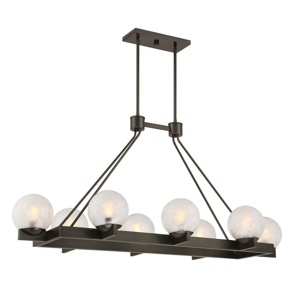 Darien Eight Light Linear Chandelier