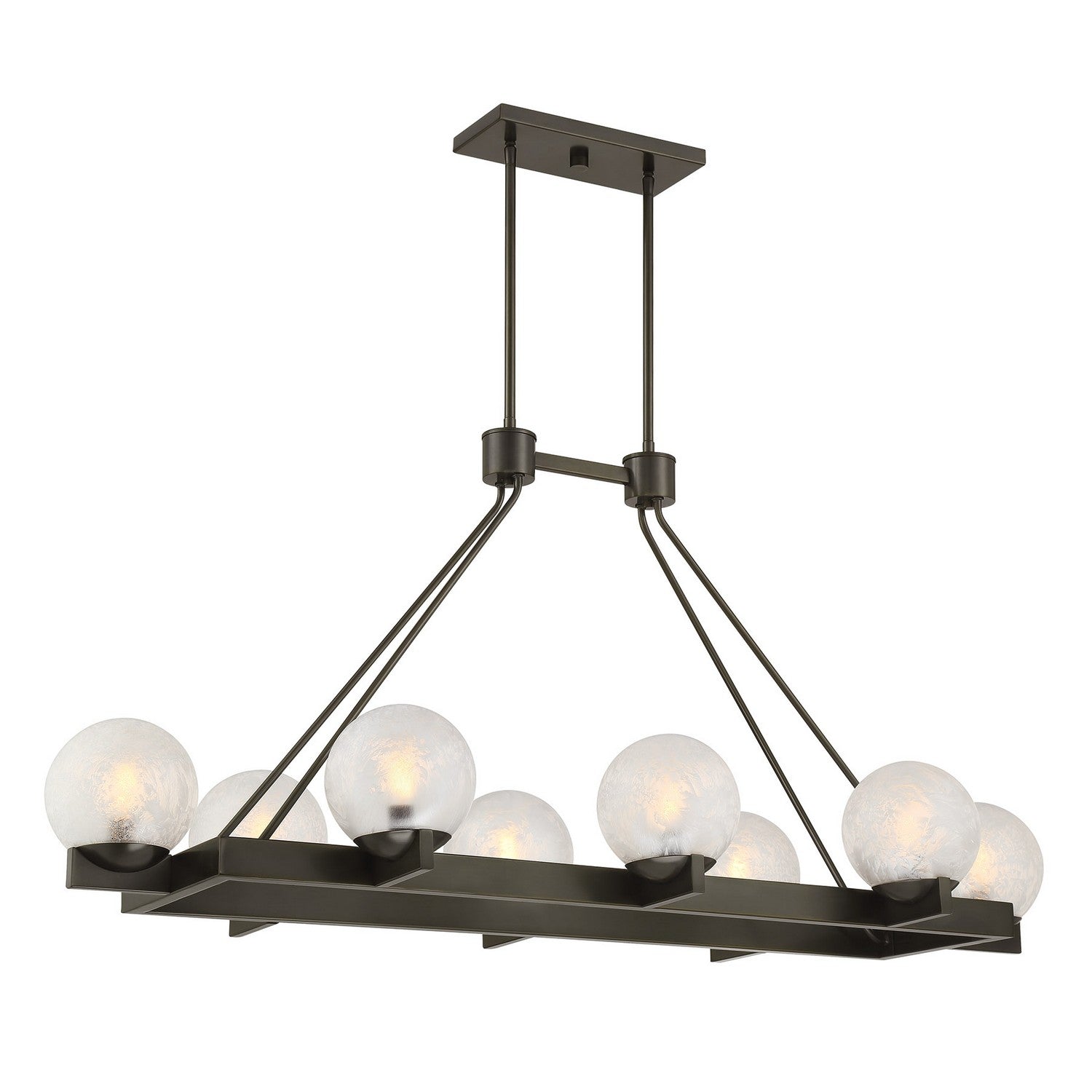 Darien Eight Light Linear Chandelier