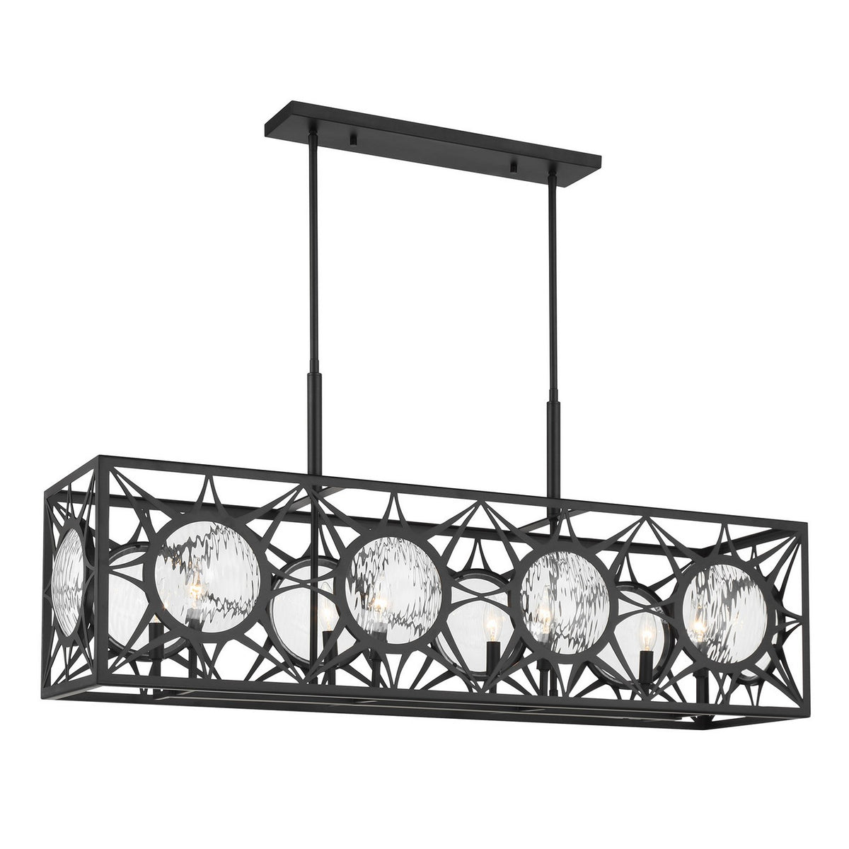 Balfour Eight Light Linear Chandelier