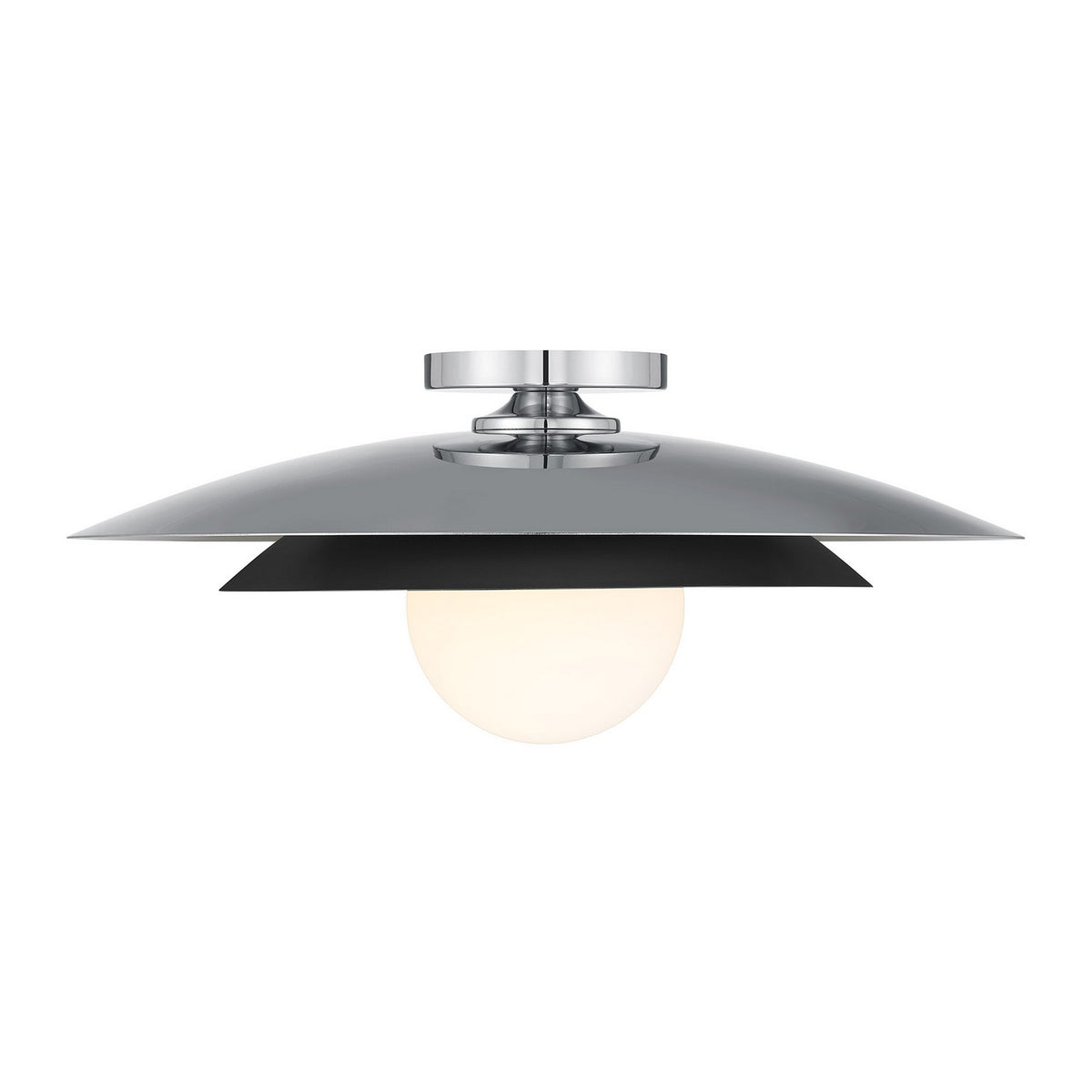 Sherrer One Light Semi-Flush Mount