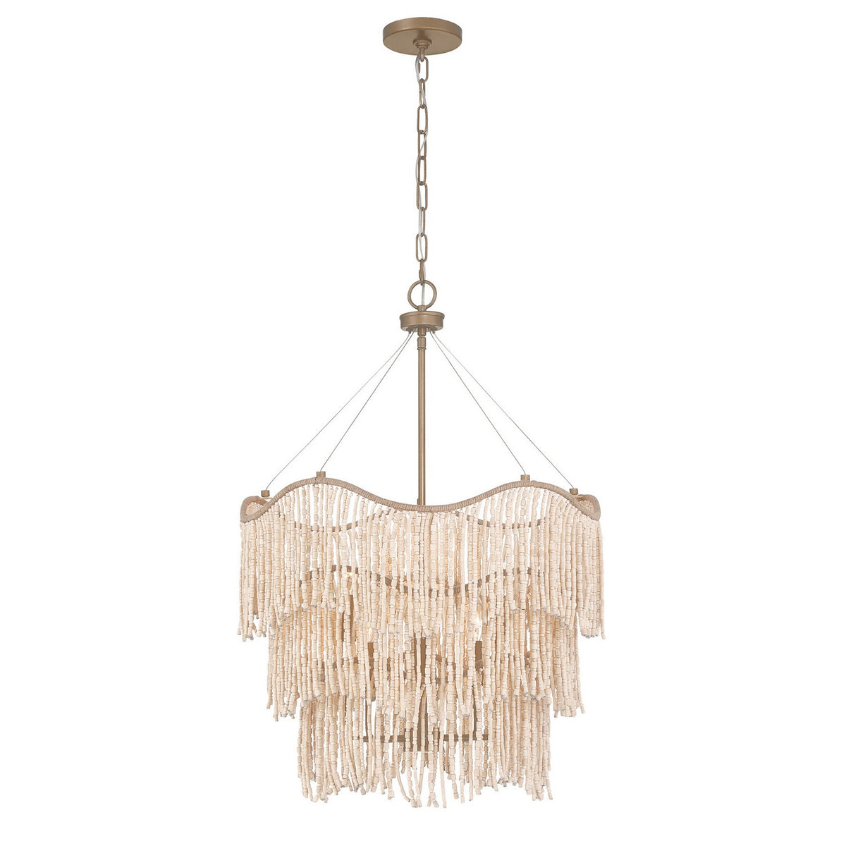 Melia Six Light Pendant in Cypress