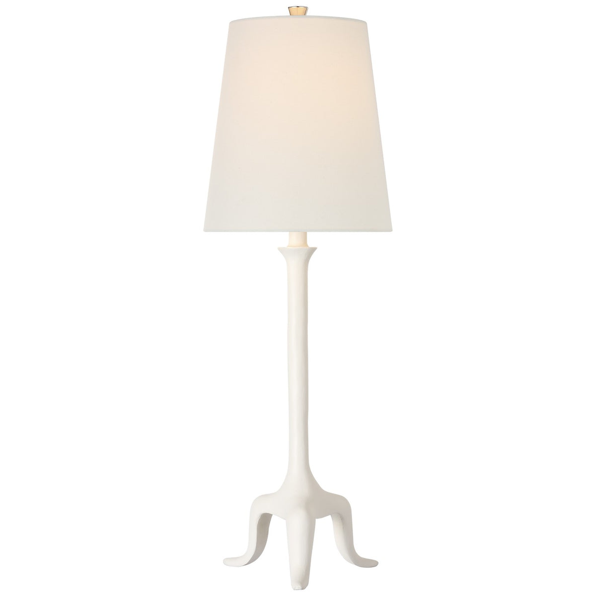 Mathilde LED Table Lamp in Plaster White