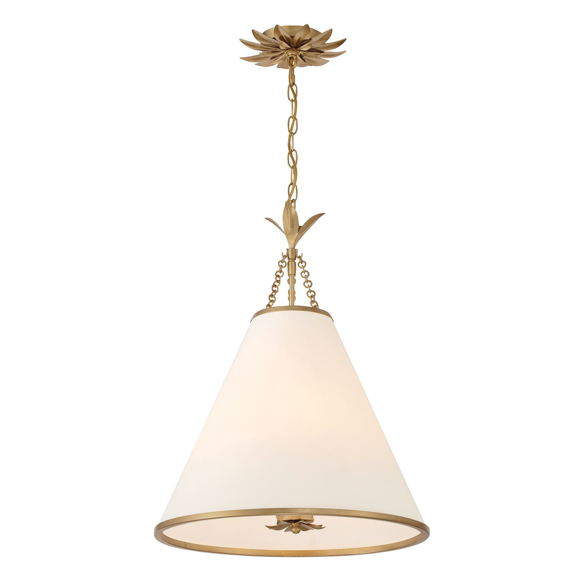 Broche Four Light Pendant
