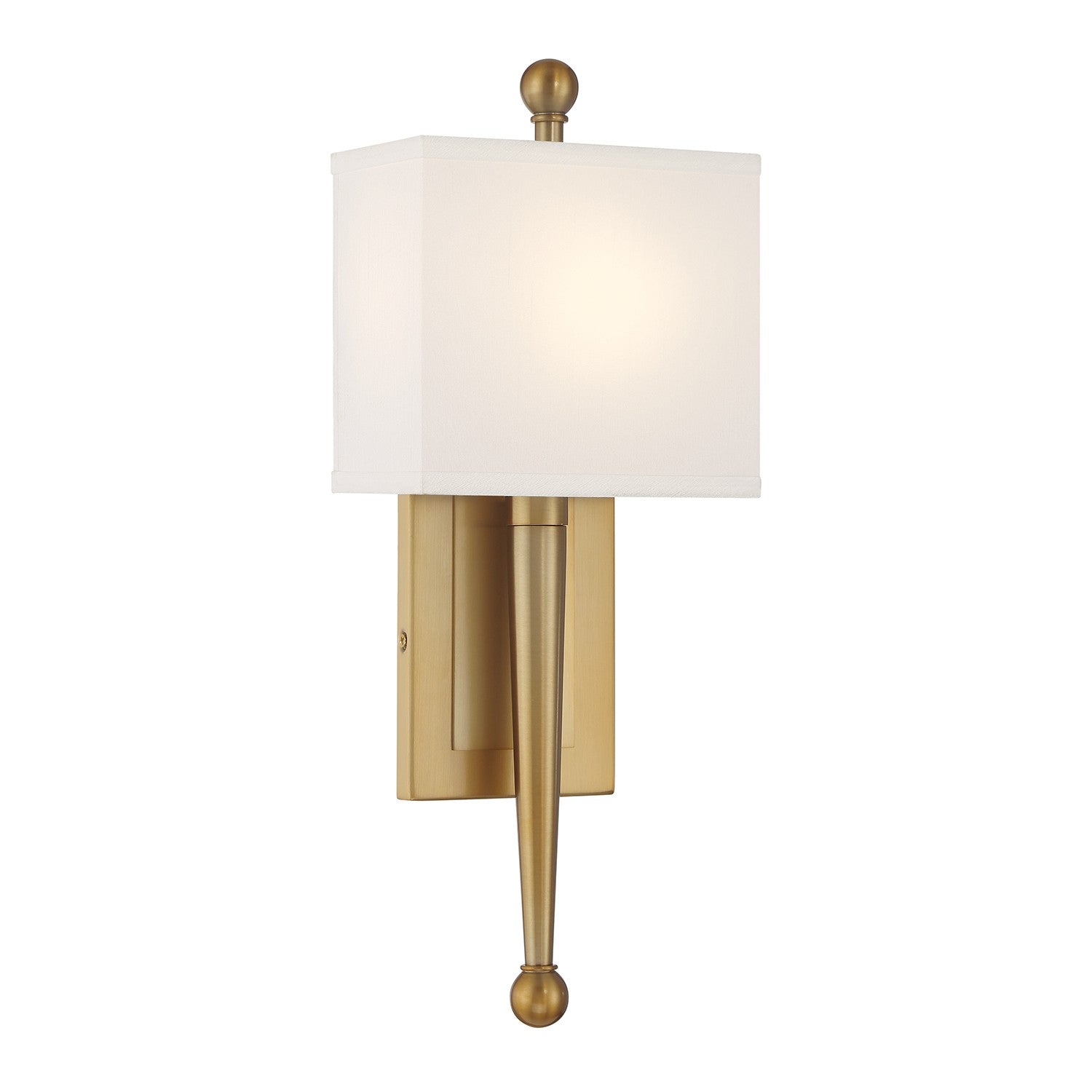Ardson One Light Wall Sconce in Vibrant Gold