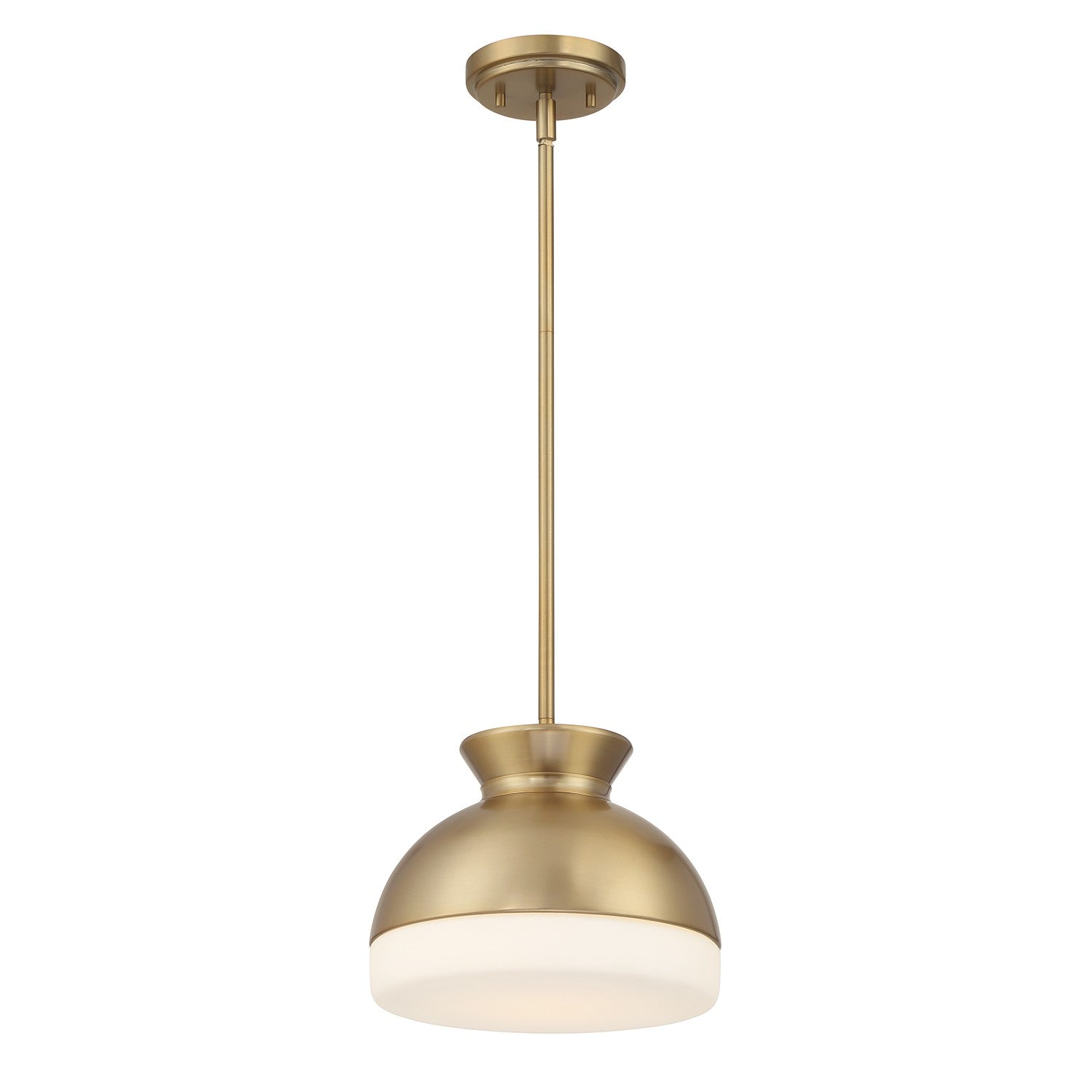 Gidget One Light Mini Pendant in Vibrant Gold