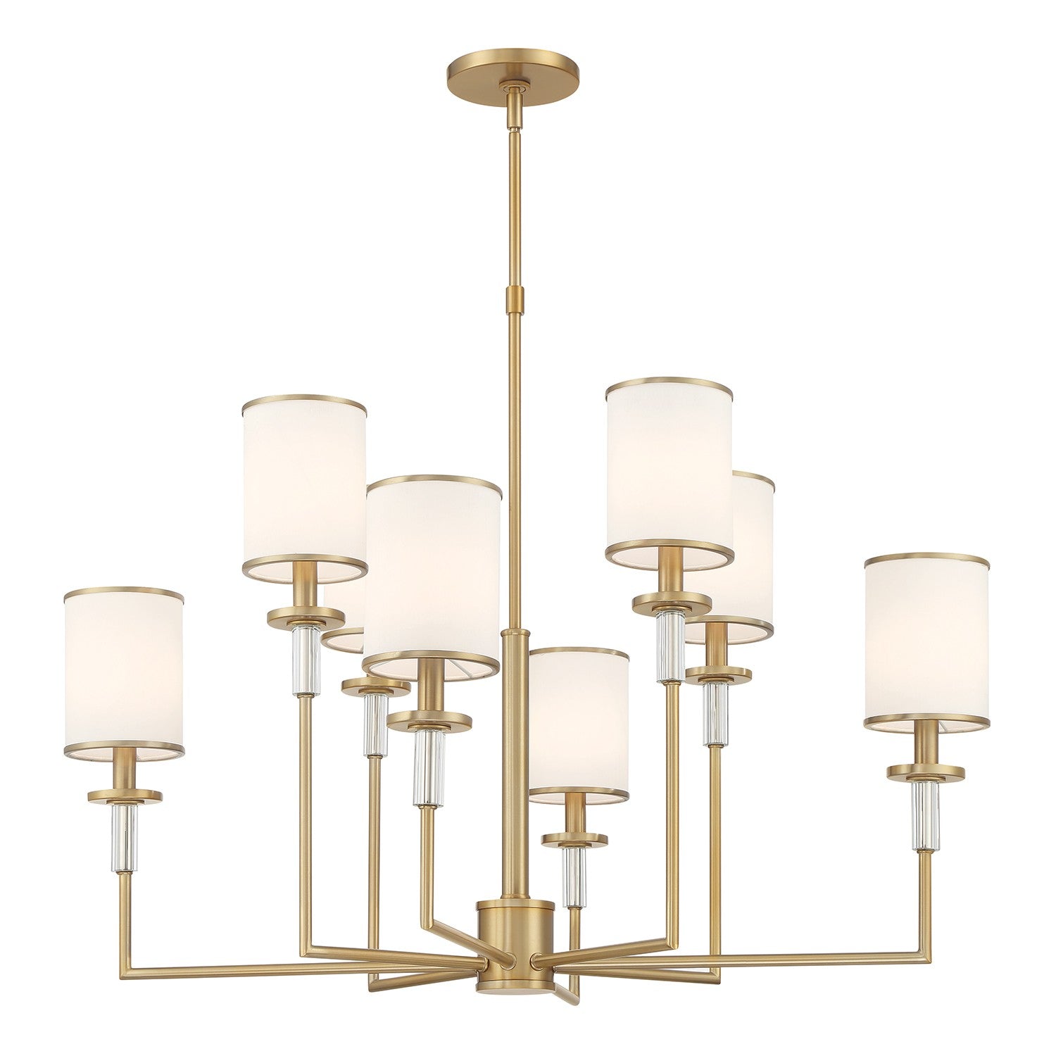 Lustre Hatfield à huit lumières