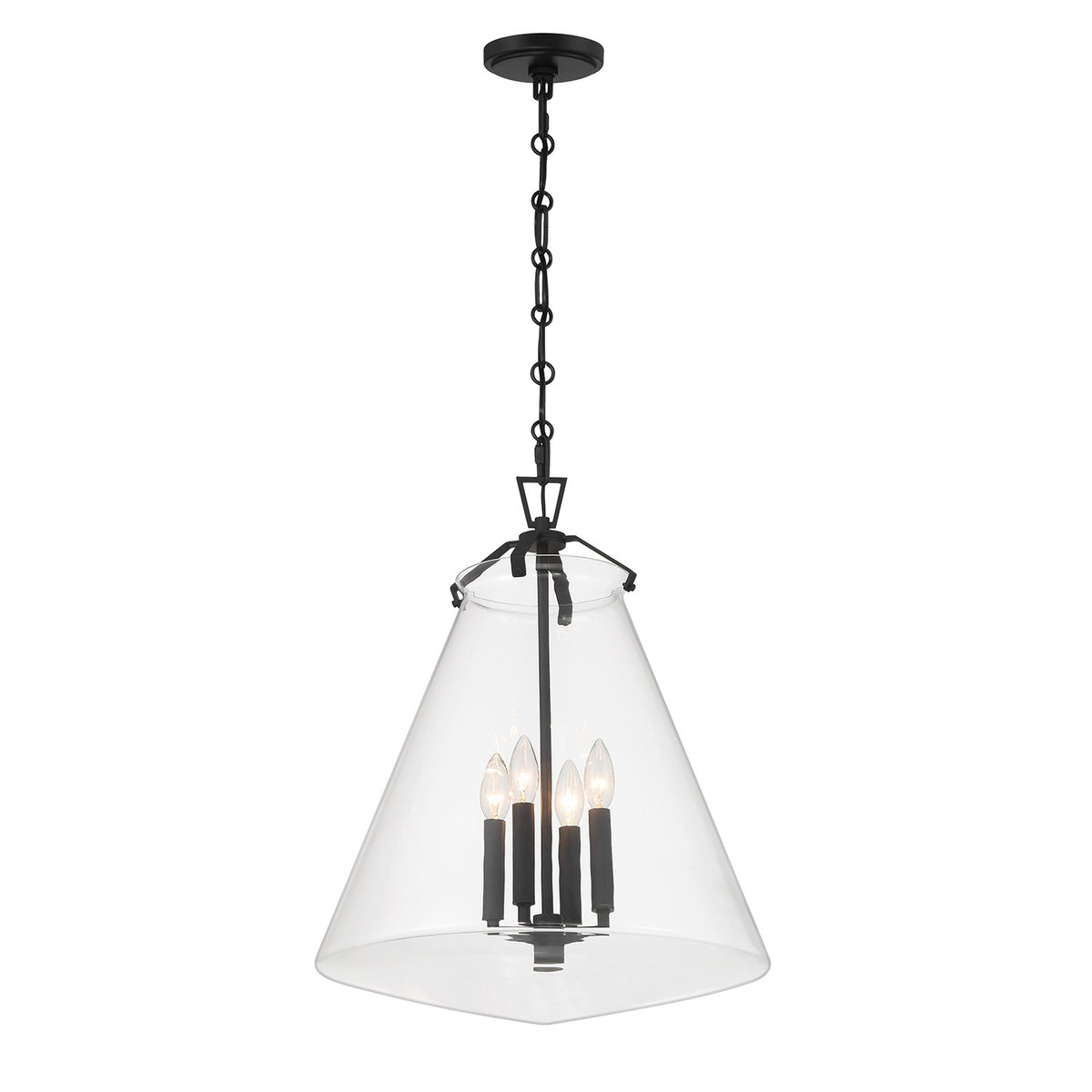 Voss Four Light Pendant