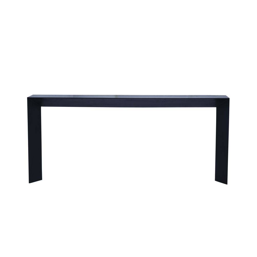 Ormando Console in Ebony Oak