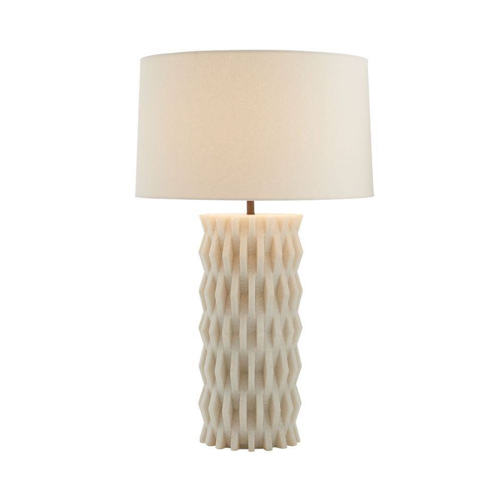 Lampe de table Nago One Light couleur ivoire