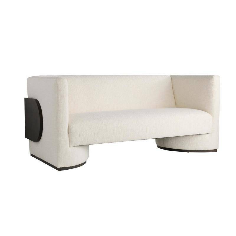 Olympus Settee in Cloud Boucle