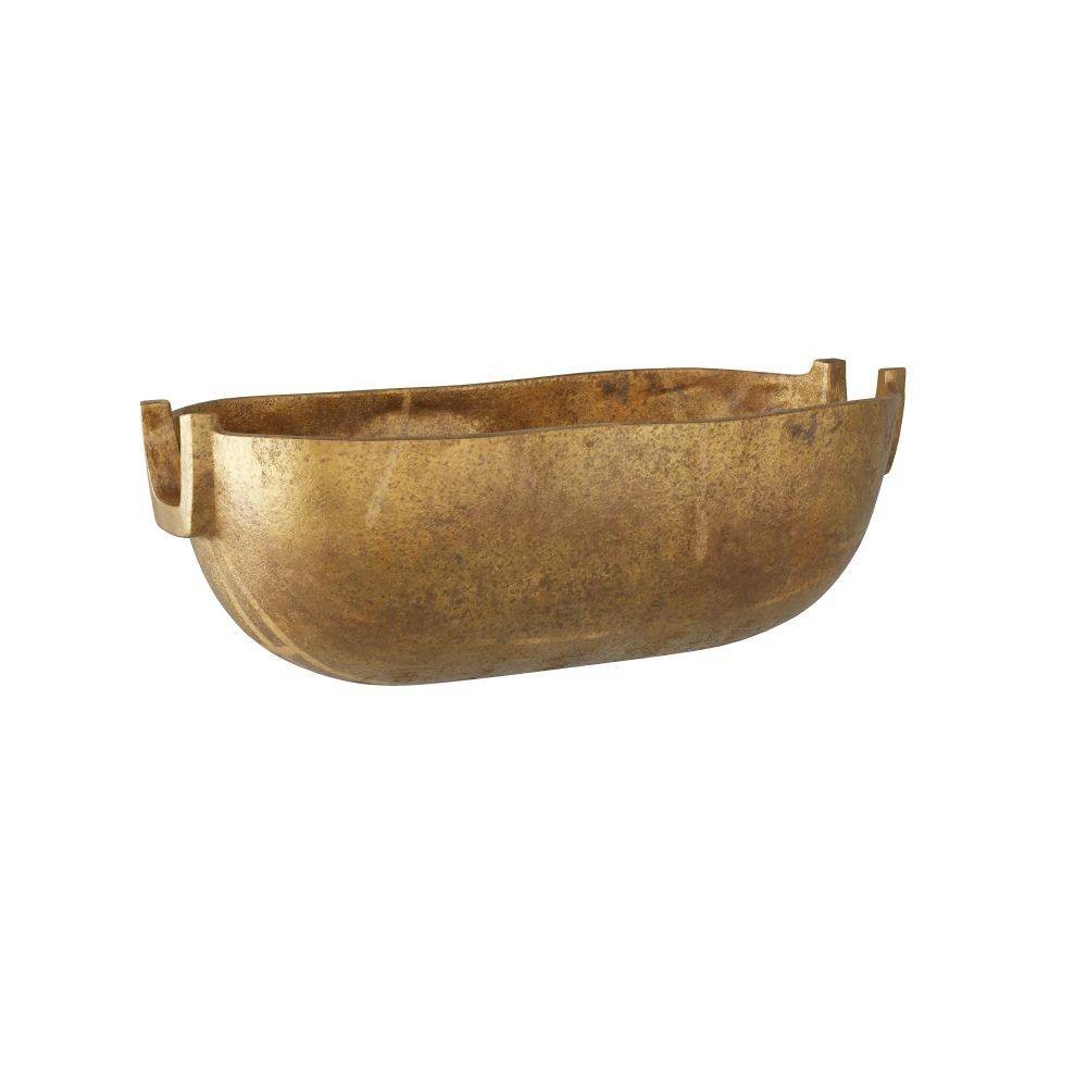 Atticus Centerpiece in Antique Brass
