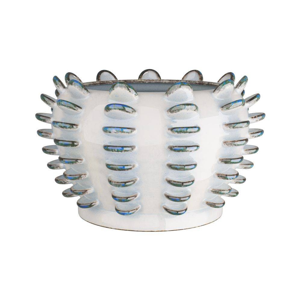 Ailee Vase in Reactive Blue
