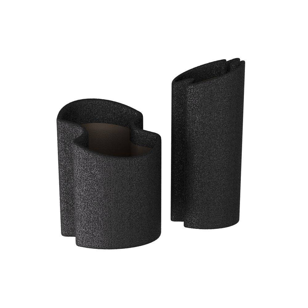 Xyla Vases, Set of 2 in Black